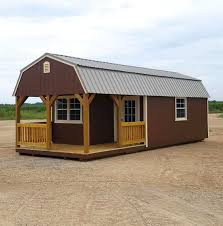 • wraparound porch lofted barn cabin 12x24 | diy she shed i'm super excited about this project! Deluxe Lofted Cabin United Portable Buildings