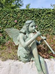 Flute Garden Art Bronze Outdoor Statues