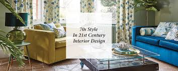 70s style in 21st century interior design