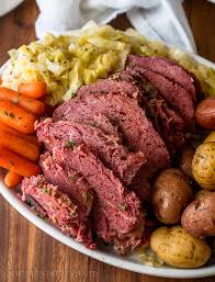 slow cooker corned beef and cabbage i