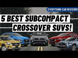 best subcompact crossover suvs for 2022