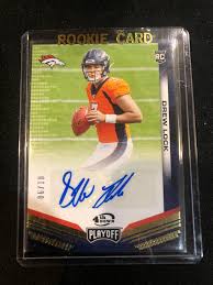 Best football cards to invest in 2021. Pulled This Drew Lock Auto 10 Footballcards
