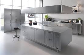 This means that bright whites and darker woods will be the best match and compliment the appliances best. Italian Designed Ergonomic And Hygienic Stainless Steel Kitchen Idesignarch Interior Design Architecture Interior Decorating Emagazine