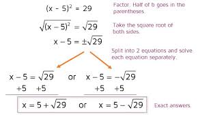 Solving Quadratic Equations Quadratics