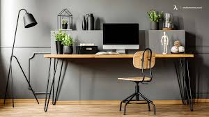 20 black office design ideas for home