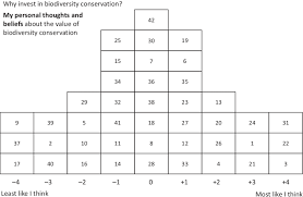 Q Chart With An Example Of A Q Sort From Perspective 1 Sort