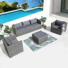 Pe Rattan Outdoor Garden Sofa Sets