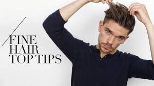7 tips for guys with fine hair i