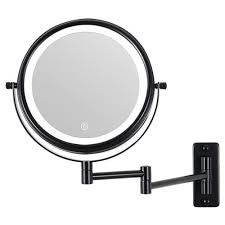 Wall Mounted Lighted Makeup Mirror 10x