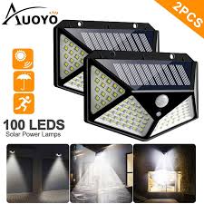 auoyo 100 led solar lights outdoor