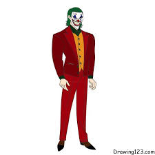 joker drawing tutorial how to draw