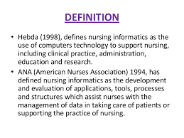 The role of Informatics to support evidence based practice and     StudentShare