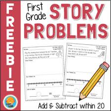 Have you considered using numberless word problems in first grade? First Grade Word Problems For Grade 1 First Grade Math Unit 3 Addition To 10 Fun Games Worksheets Activities First Grade Math Worksheets Math Words Math Word Problems Addition