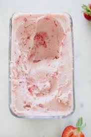 dairy free strawberry ice cream