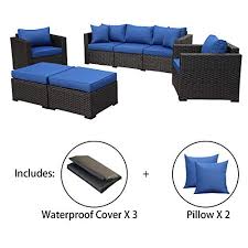 rattaner outdoor wicker sofa set 5
