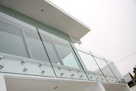 frameless glass railing demax arch