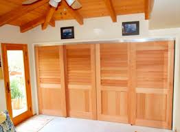 Cedar Sliding Closet Doors