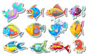 cartoon fish stocker vector 02 free