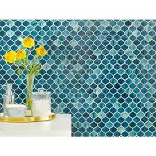 marina del ray arabesque glass mosaic