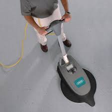 floor burnisher with dust control