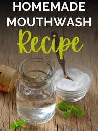 homemade baking soda mouthwash recipe