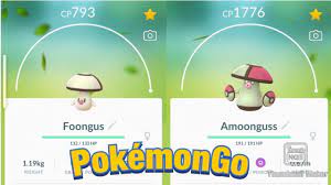 Foongus evolve to Amoongus. PokemonGo Evolution - YouTube