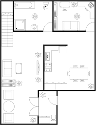 two floors house ground floor plan