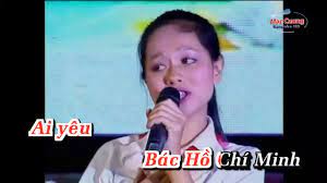 Karaoke HD | Ai Yêu Bác Hồ Chí Minh Hơn Thiếu Niên Nhi Đồng - Hoàng Quyên -  YouTube