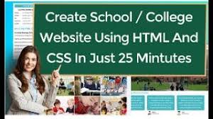 create in html and css