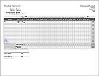 Timesheets Timecards And Payroll Templates For Excel