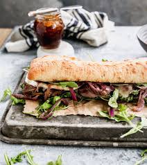 steak sandwich caramelized onions