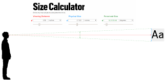 Size Calculator Typography Lettering Fonts Type Design