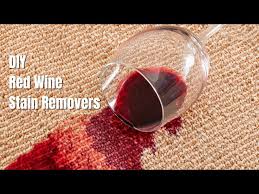 removing wine spills from rugs carpet