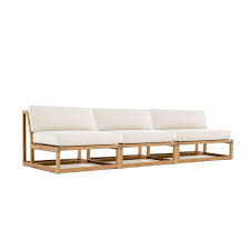 Maya Teak Armless Sofa Westminster Teak