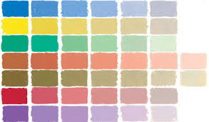 Soft Pastels Color Chart At Great American Art Works