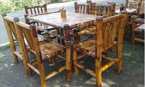 Alibaba.com offers 10,181 bamboo dining set products. Bamboo Dining Set 6 Seaters Kawayan Republic