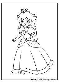 Supercoloring.com is a super fun for all ages: Printable Princess Peach Coloring Pages Updated 2021