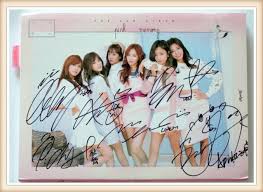 Apink Autographed With Pen Signed 2015 Official 2nd Album