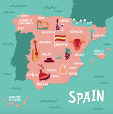 The map shows spain and neighboring countries with international borders, the nation's capital madrid, provinces and autonomous communities capitals, major cities, main roads, railroads, and major airports. Busbud Blog How To Travel Safely Around Spain During Covid 19