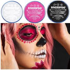 snazaroo face paint bundle sugar skull