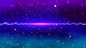 4k neon purple e stars moving