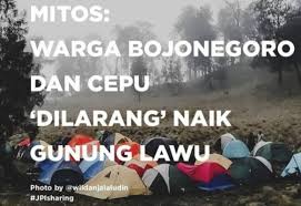 As a subsidiary of pt pertamina (persero), pt. Mitos Warga Bojonegoro Dan Cepu Dilarang Naik Ke Gunung Lawu Viral Madiunpos Com News Madiunpos Com