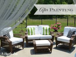 Diy Painted Outdoor Cushions And A