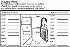 Measuring Your Foot For Boots Foot Measuring Tips