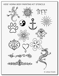 How to make tattoo stencil for beginners. Download Our Free Temporary Tattoo Stencils