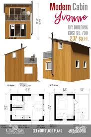 Contemporary Cabin Plans Small Cabin