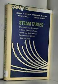steam tables abebooks