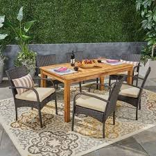 patio furniture deals wicker dining set