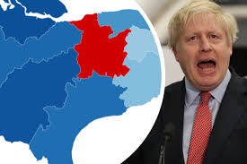 Who won in every constituency across the uk as conservatives win big majority the conservatives have won their largest majority in the house of commons since the. General Election 2019 Map Shows Just How Tory Your Part Of Kent Is Kent Live