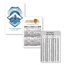 Stock Caldex Calendar Card Tip Chart 1c 1 Side